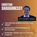 christian shaughnessy for sb city council ward 2