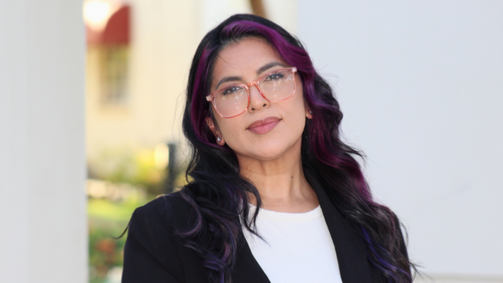 Headshot of Loretta Perez, candidate for Coachella Valley Unified School District Trustee Area 2.